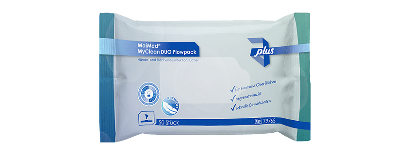 MaiMed® MyClean DUO Flowpack - 50 Tücher