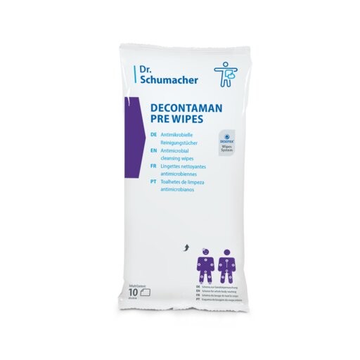 DECONTAMAN PRE WIPES - 10 Tücher