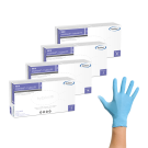 MaiMed® hybrid, PF, blau - Einmalhandschuhe aus Materialmischung (Vinyl und Nitril)